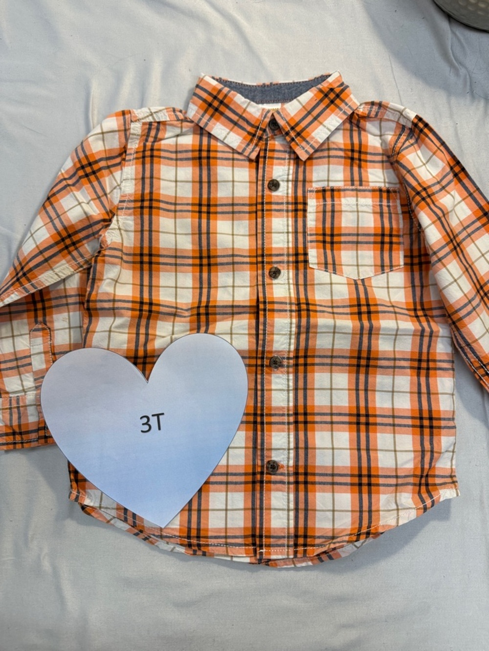 Gymboree - long sleeve button down size 3T